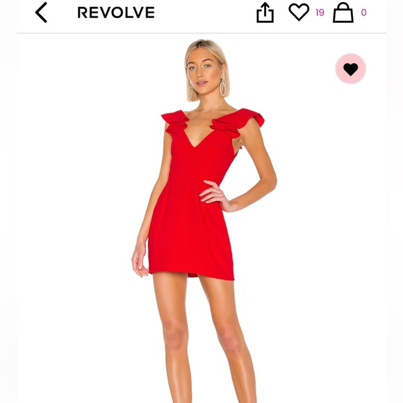 Amanda Richard Gimlet Dress in Lipstick - Picture 5 of 5